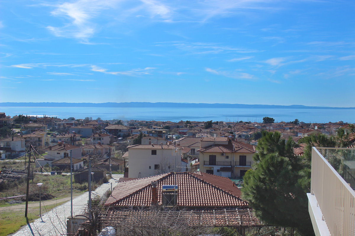 View of the village from bedroom no2 - king suite